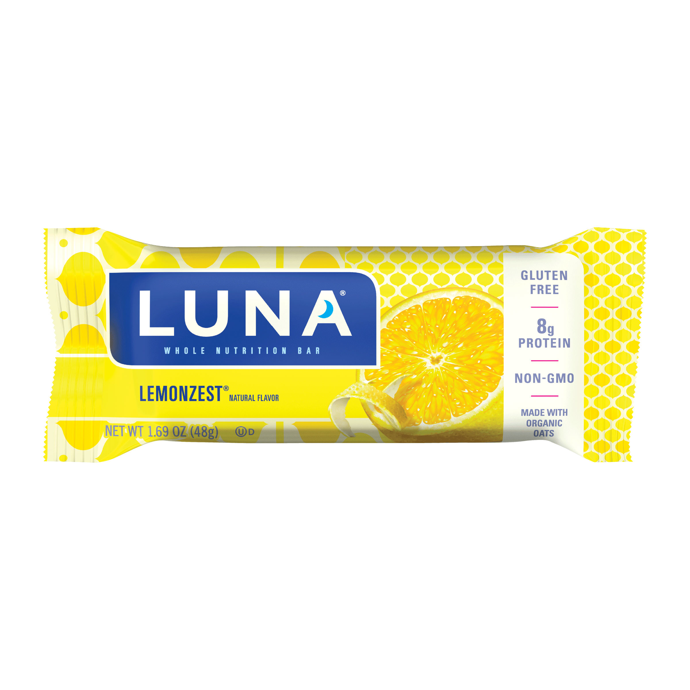 Luna Bar Lemon Zest 1.69 Oz Bar