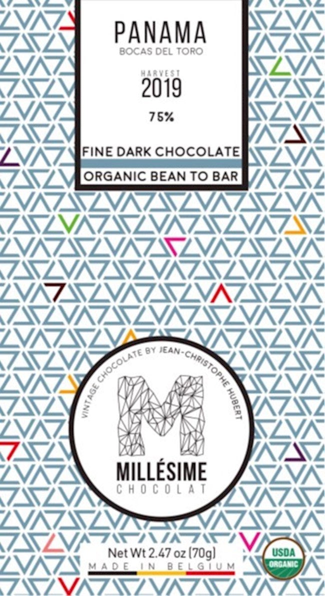 Millesime Panama - 75% Dark Chocolate Bar 2.47 Oz.