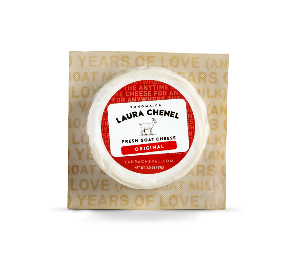 Wholesale Laura Chenel Original Goat Cheese Medallion 3.5 oz-12ct Case Bulk