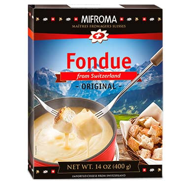Mifroma Original Swiss Cheese Fondue Box 14oz 10ct