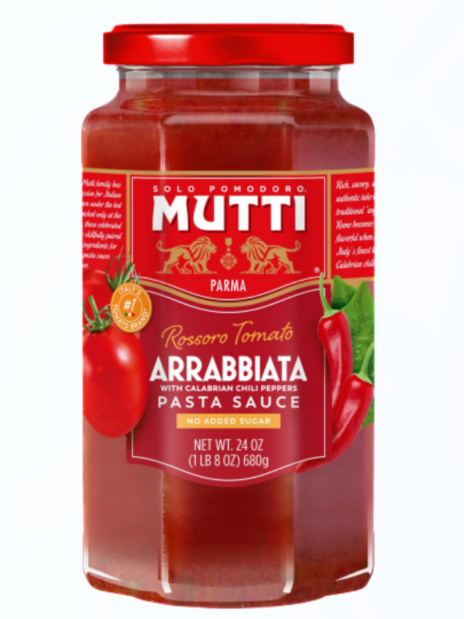 Mutti Pasta Sauce “Arrabbiata” 24 OZ