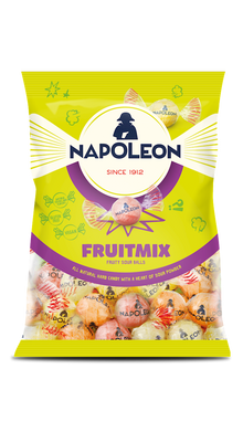 Wholesale Napoleon's Tantalizing Assortment of Fruit Sours: Featuring Zesty Lemon, Bright Orange, Sweet Cherry, and Tropical Pineapple 5.29 OZ- Bulk