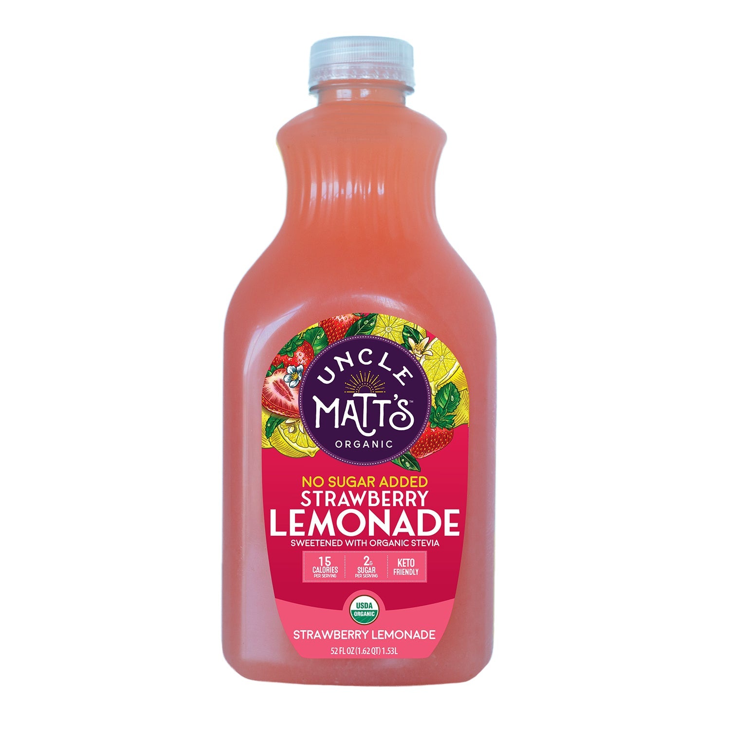 Uncle Matt's Organic Strawberry Lemonade 52 fl oz