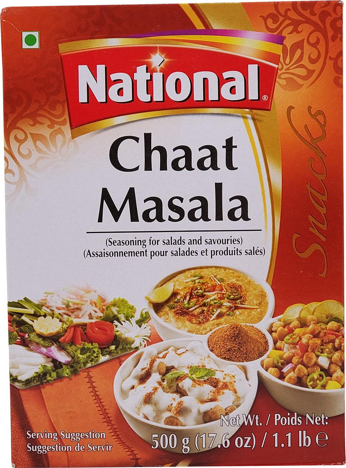 Wholesale National Chaat Masala 500g-12 Ct Case Bulk