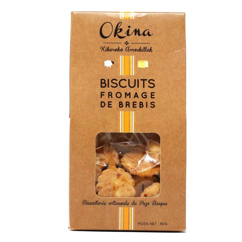 Wholesale Okina Pyrenees Biscuits Ossau Iraty 80G- Bulk