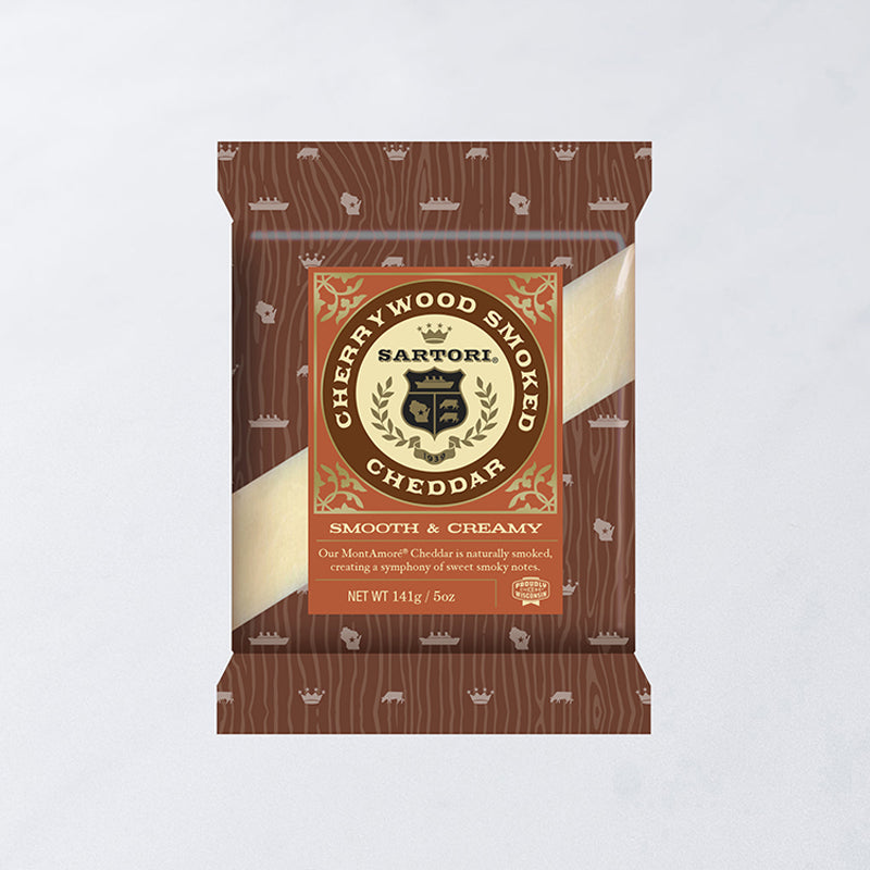 Wholesale MontAmore Cherrywood Smoked Cheese 5 OZ- Bulk
