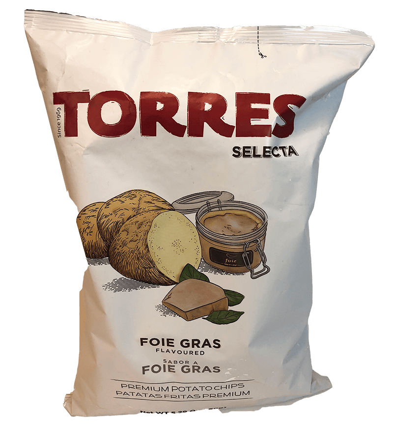 Wholesale Torres Foie Gras Chips 150G- Bulk