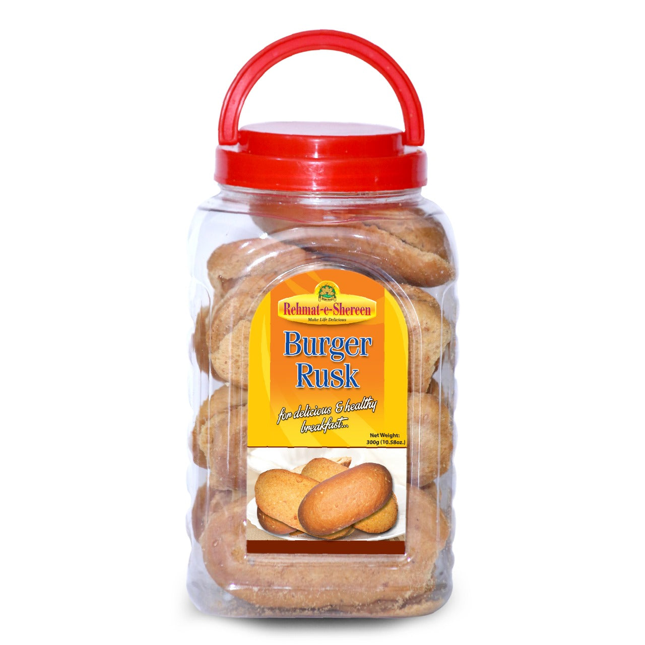 Wholesale Rehmant-E-Shereen Burger Rusk 300g- Bulk