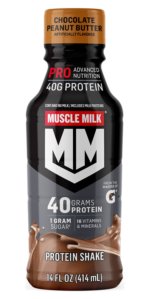 Wholesale Muscle Milk Pro 12/14Oz Chocolate Peanut Butter- Bulk