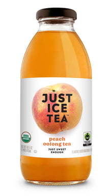 Wholesale Just Ice Tea 12/16Oz Peach Oolong Tea- Bulk