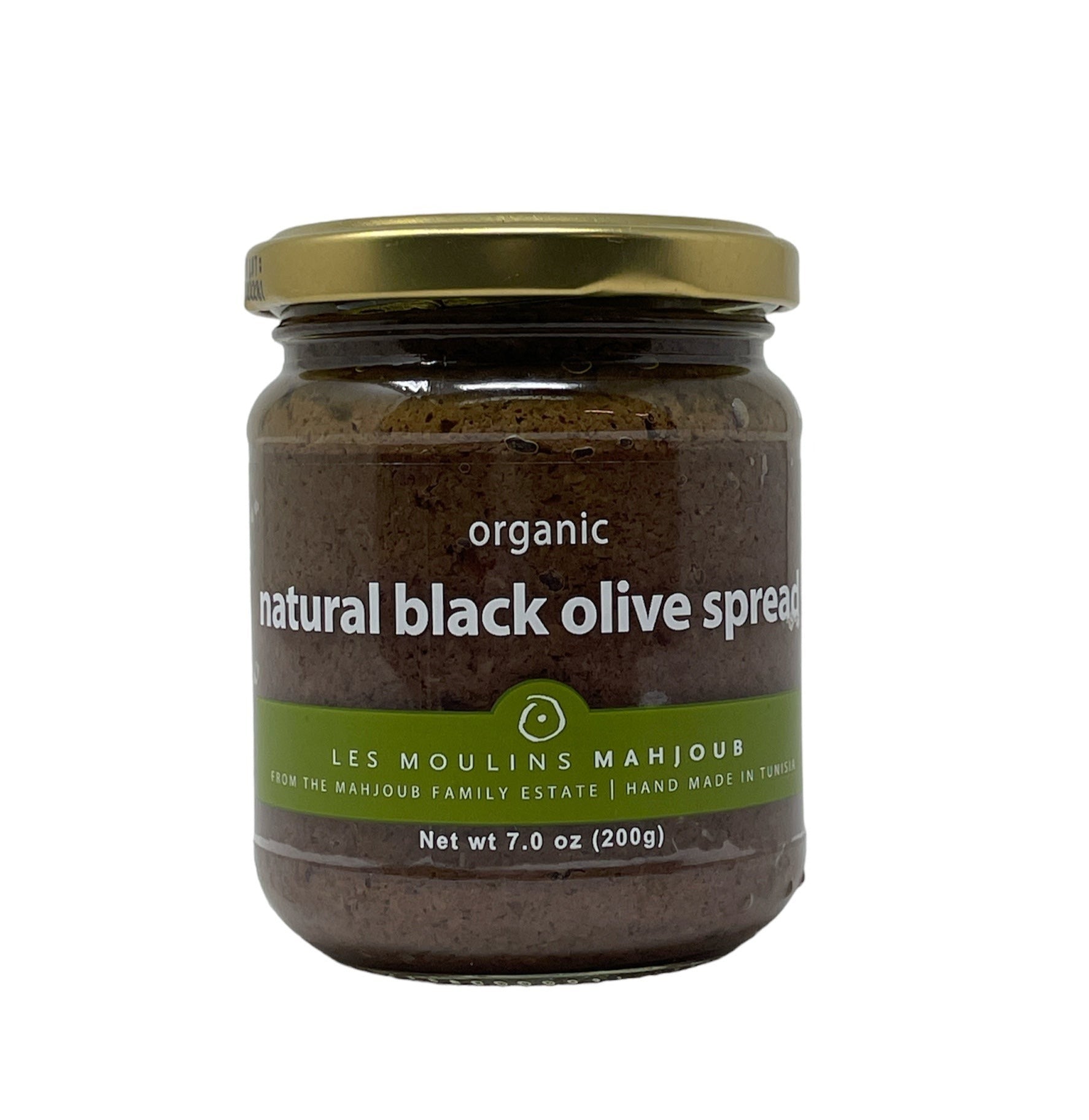 Les Moulins Mahjoub Natural Black Olive Spread 7oz 6ct