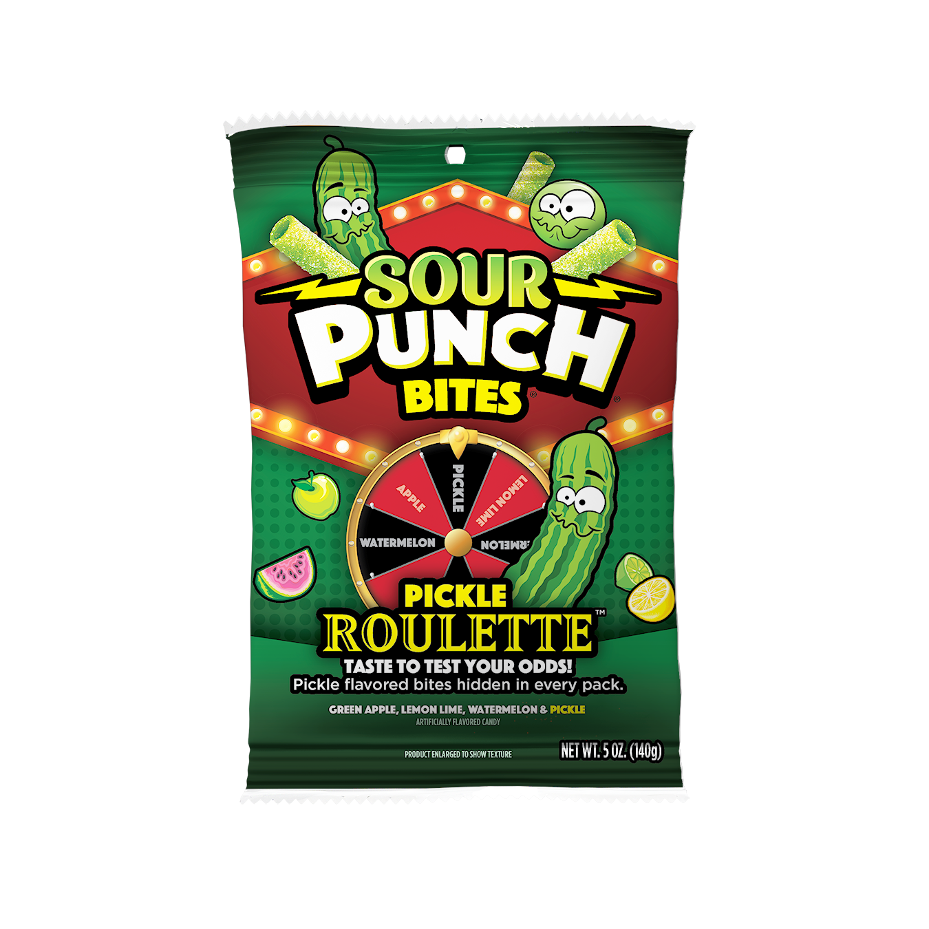 Sour Punch Bites® Pickle Roulette 5 oz