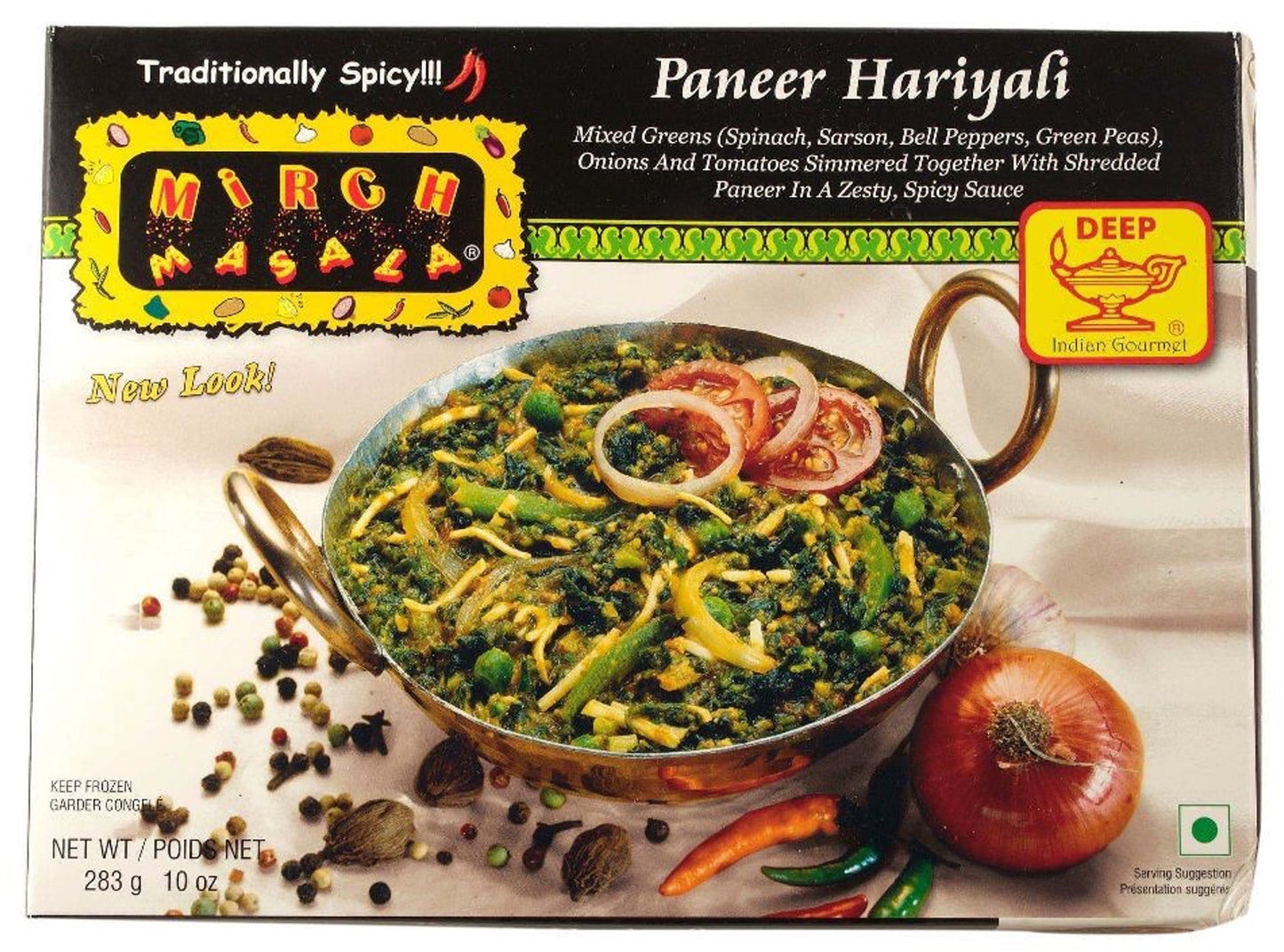 Wholesale Mirch Masala Paneer Hariyali 10 oz- Bulk