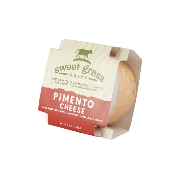 Wholesale Sweet Grass Dairy Pimento Cheese 6 oz-8ct Case Bulk