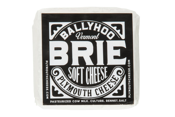 Plymouth Ballyhoo Vermont Brie Soft Cheese 8oz