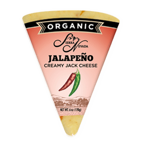 Sierra Nevada Organic Jalapeño Creamy Jack Cheese 6oz 8ct