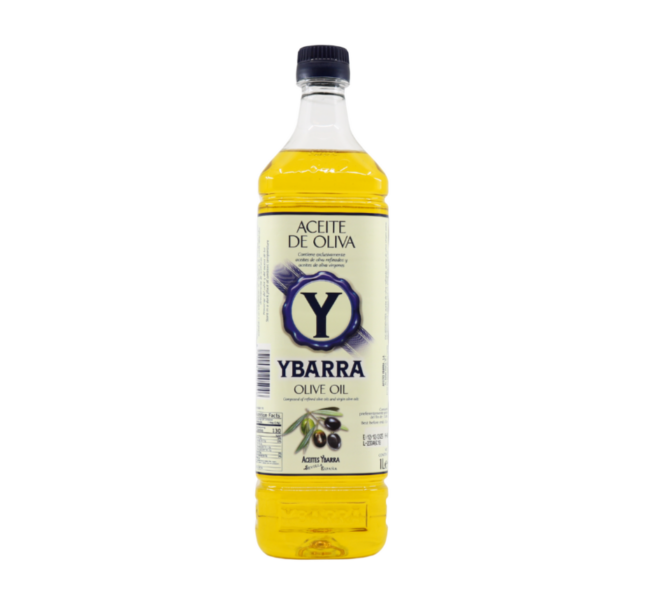 Wholesale Ybarra Pure Olive Oil 1 Liter 25 oz- Bulk