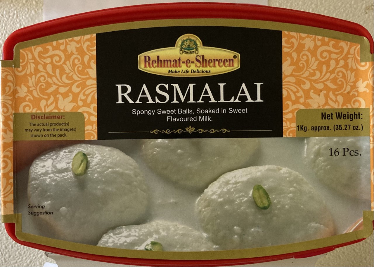 Wholesale Rehmat E Shereen Rasmalai 1kg (16pcs)- Bulk