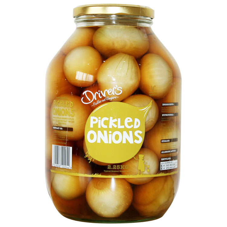 Wholesale Driver's Pickled Onions, Food Service 5lb (2.25kg)- Bulk