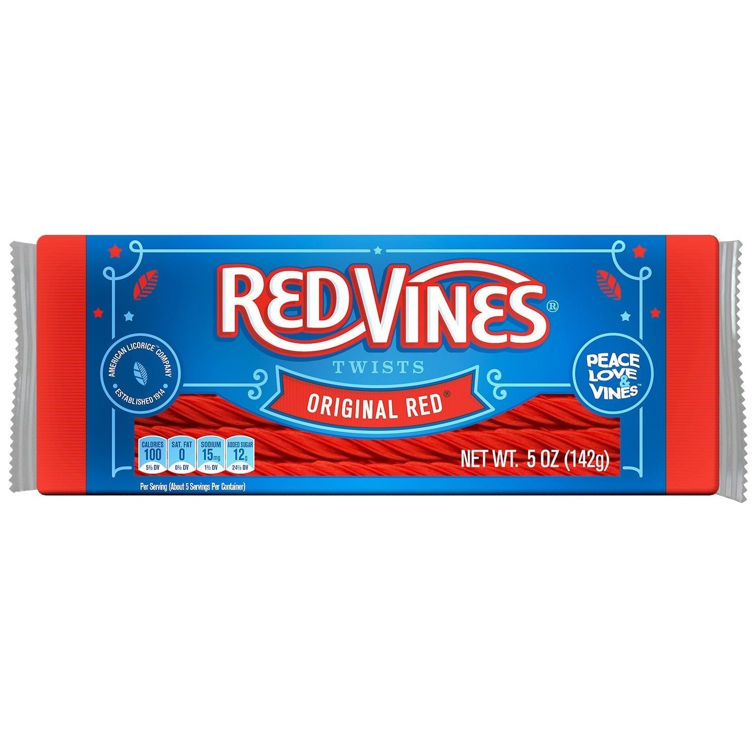 Red Vines Original Red® Chewy Licorice Twists 5 oz