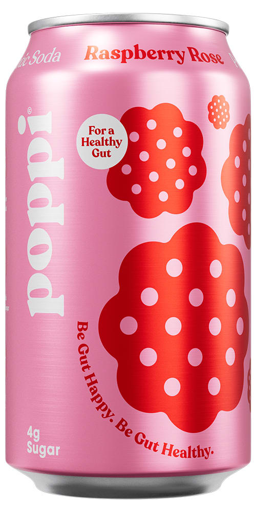 Wholesale Poppi Soda 12/12Oz Raspberry Rose-12 Ct Case Bulk