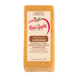 Wholesale Apple Smoked Cheddar Cheese 8 oz- Bulk