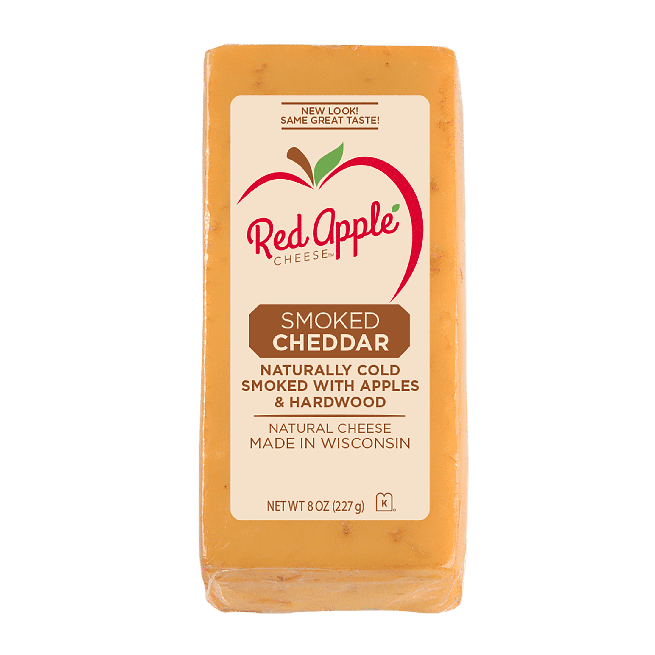 Red Apple Cheese Apple Smoked Cheddar Cheese 8oz 14ct