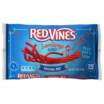 Wholesale Red Vines SuperStrings® Lay Down 12 oz Bag- Bulk