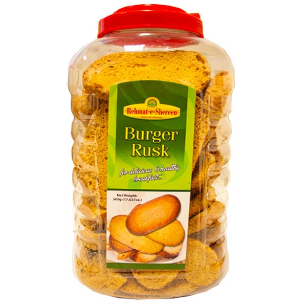 Wholesale Rehmant-E-Shereen Burger Rusk 500g- Bulk