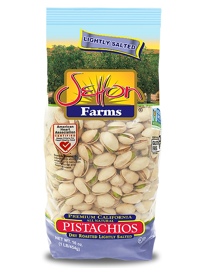 Setton Farms Pistachios Dry Roasted & Lightly Salted 1 Lb Bag