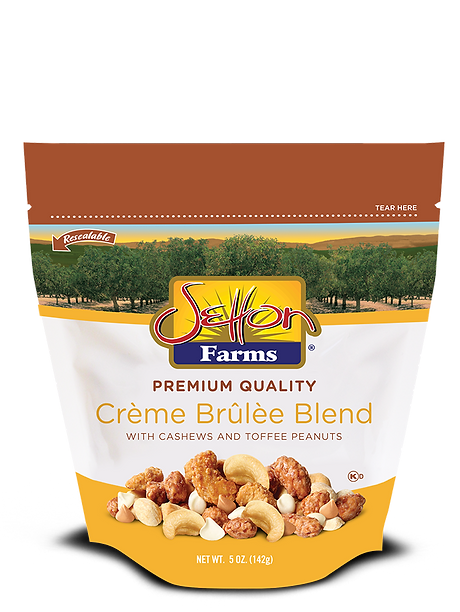Setton Farms Premium Crème Brulee Blend Stand Up Zip Lock 4 Oz Bag