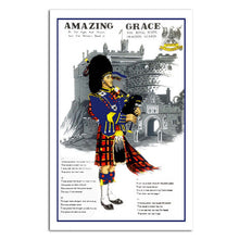 Wholesale Amazing Grace Shopping Piper Tea Towel- Bulk