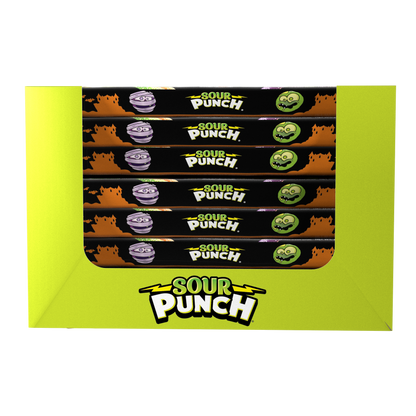 Wholesale Sour Punch Spooky Straws 3.2Oz Trays- Bulk