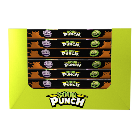 Wholesale Sour Punch Spooky Straws 3.2Oz Trays- Bulk