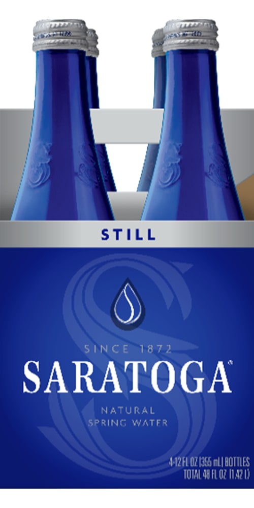 Wholesale Saratoga 6/4Pk 12Oz Sparkling-24 Ct Case Bulk