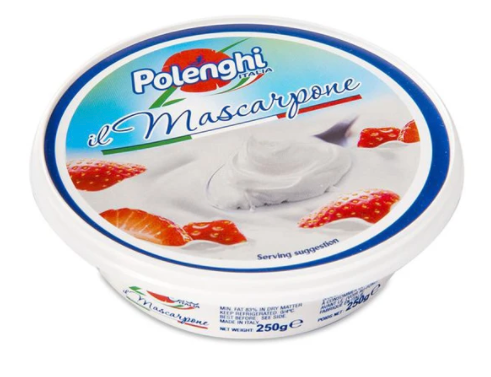 Polenghi Mascarpone Cheese 250g 12ct
