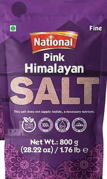 Wholesale National Pink Salt Fine 800g- Bulk