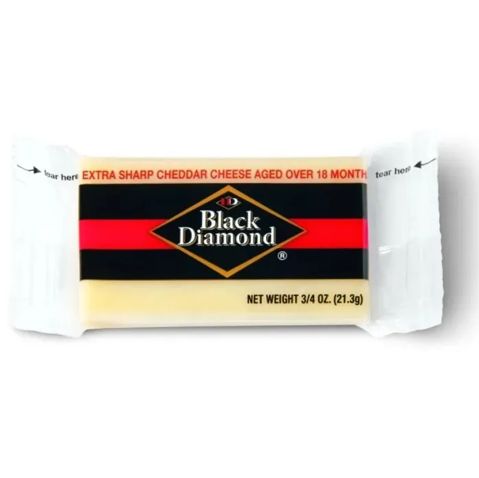 Black Diamond Mini Cheddar Cheese Portions 21.3g 100ct