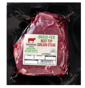 Wholesale Marketside Butcher Grass-Fed Beef Top Sirloin Steak 1lb 10ct-10ct case Bulk