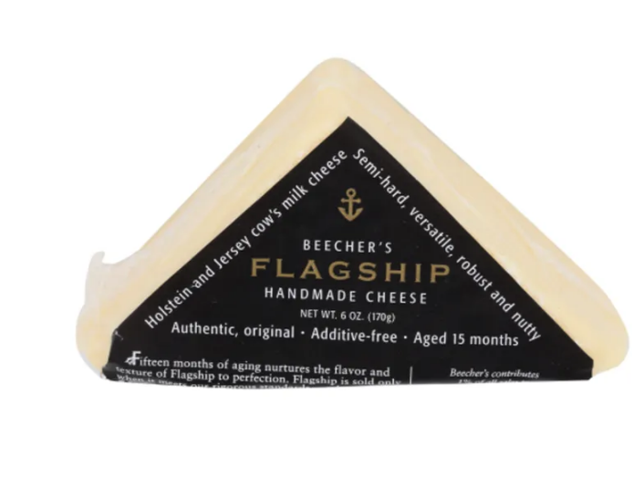 Wholesale Beecher's Flagship Cheese 40lb Wedge-1ct Case Bulk