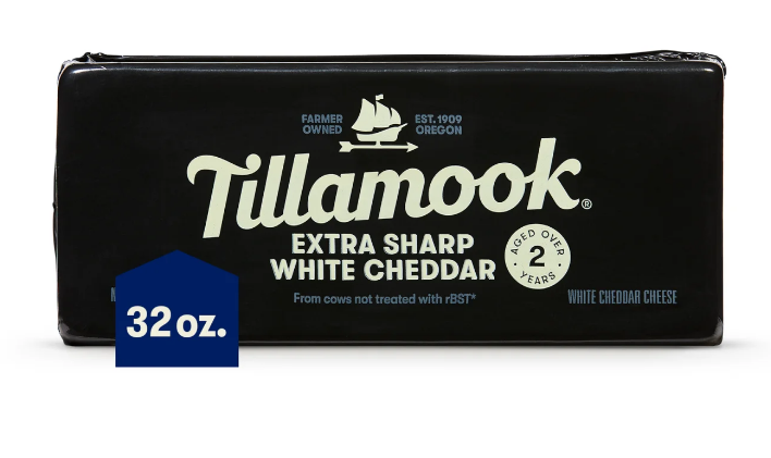 Tillamook 2020 Xtra Sharp White 8 Oz