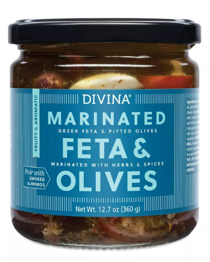 Divina Sicilian Marinated Olive Deli Cups 5.5oz Jar