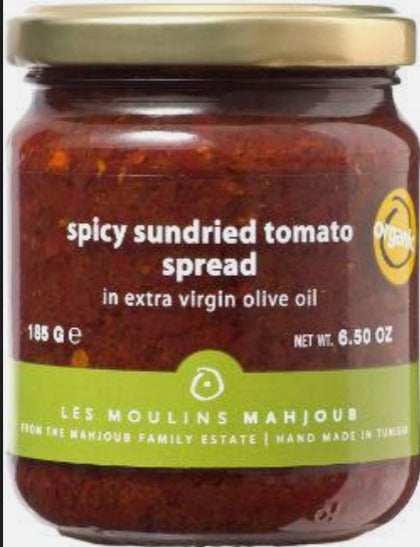 Les Moulins Mahjoub Spicy Sun Dried Tomato Spread 7oz 6ct