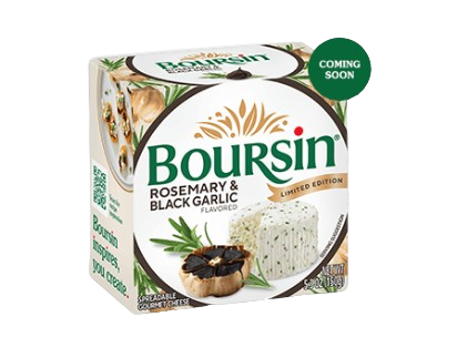 Boursin Rosemary & Black Garlic Cheese 5.2oz