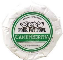 Four Fat Fowl Camembertha 7oz Wheel