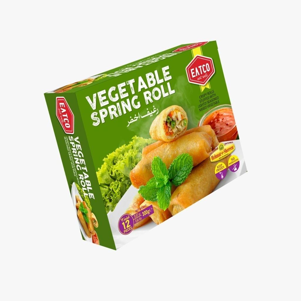 Rehmat-e-Shereen EATCo Veg Spring Rolls 12pcs 300g
