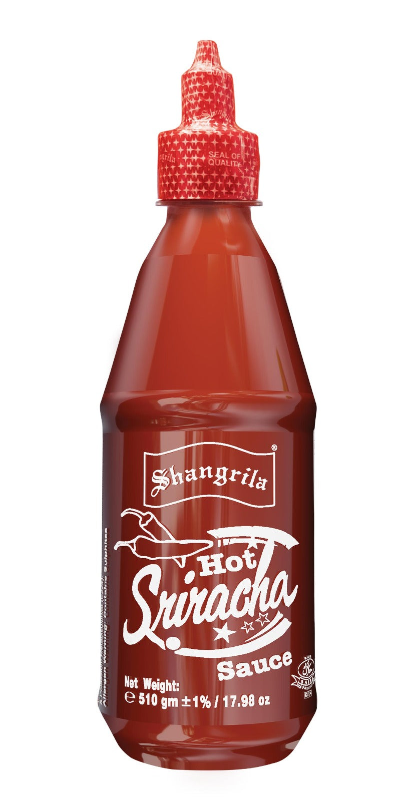 Wholesale Shangrila Hot Sriracha Sauce 510gm- Bulk