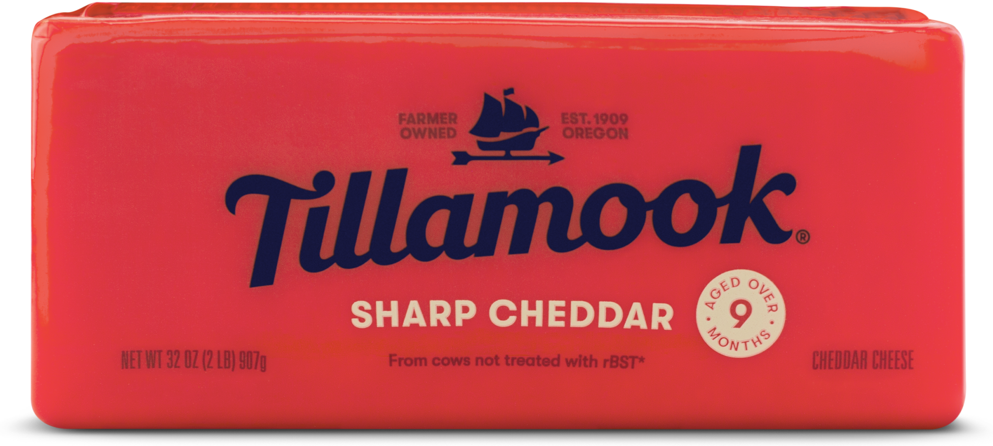 Tillamook Sharp Cheddar Cheese Chunk 5lb 2ct