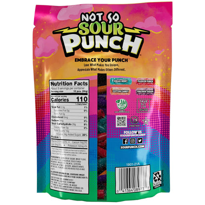 Wholesale Sour Punch Sweet Bites Assorted Flavors 9oz Stand Up Bags- Bulk