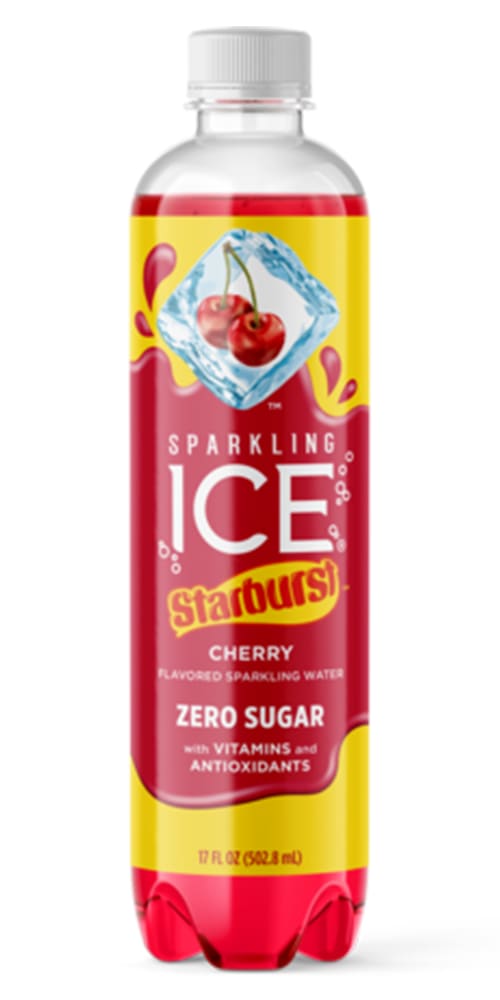 Sparkling Ice 12/17Oz Starburst Cherry